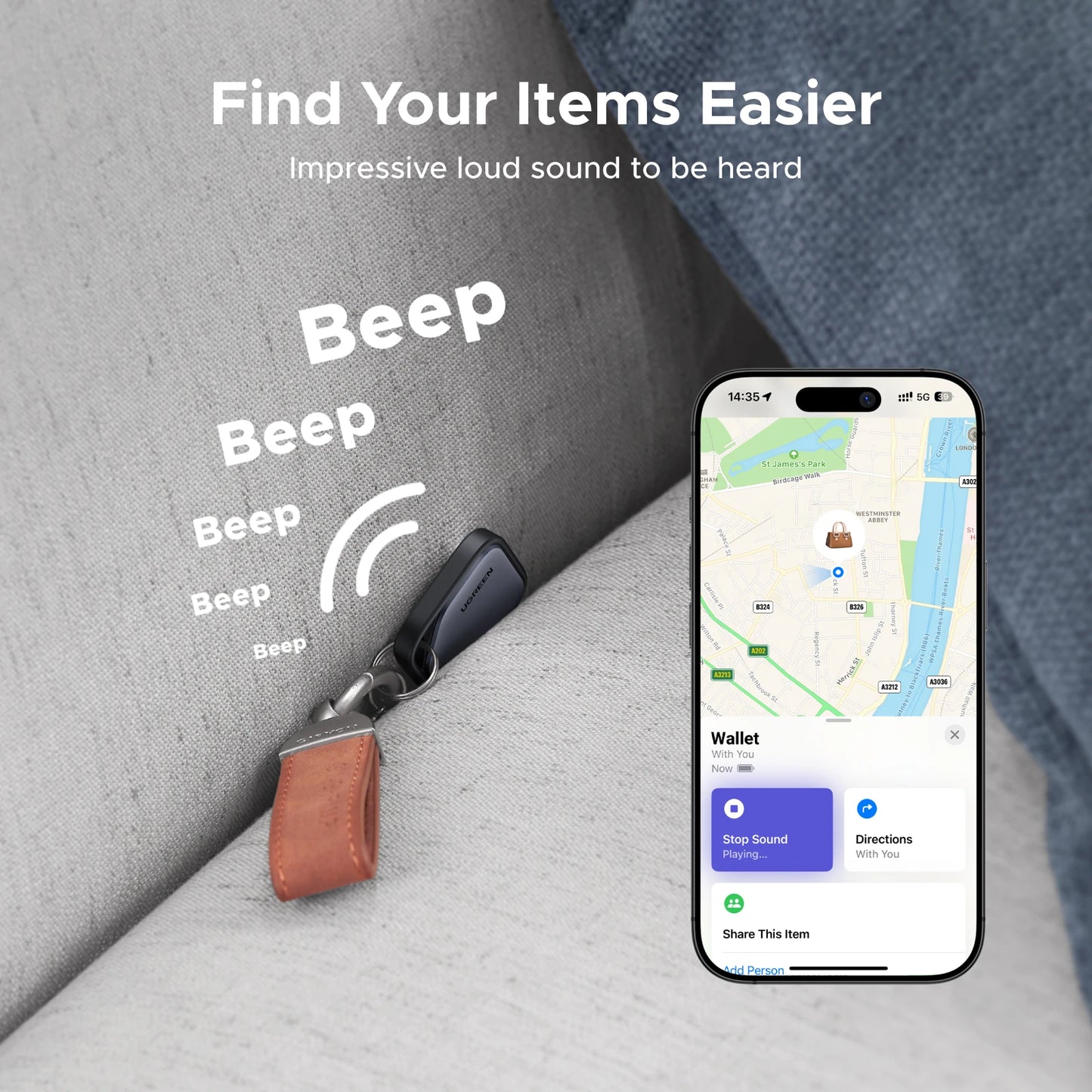 Smart Tag Key Finder