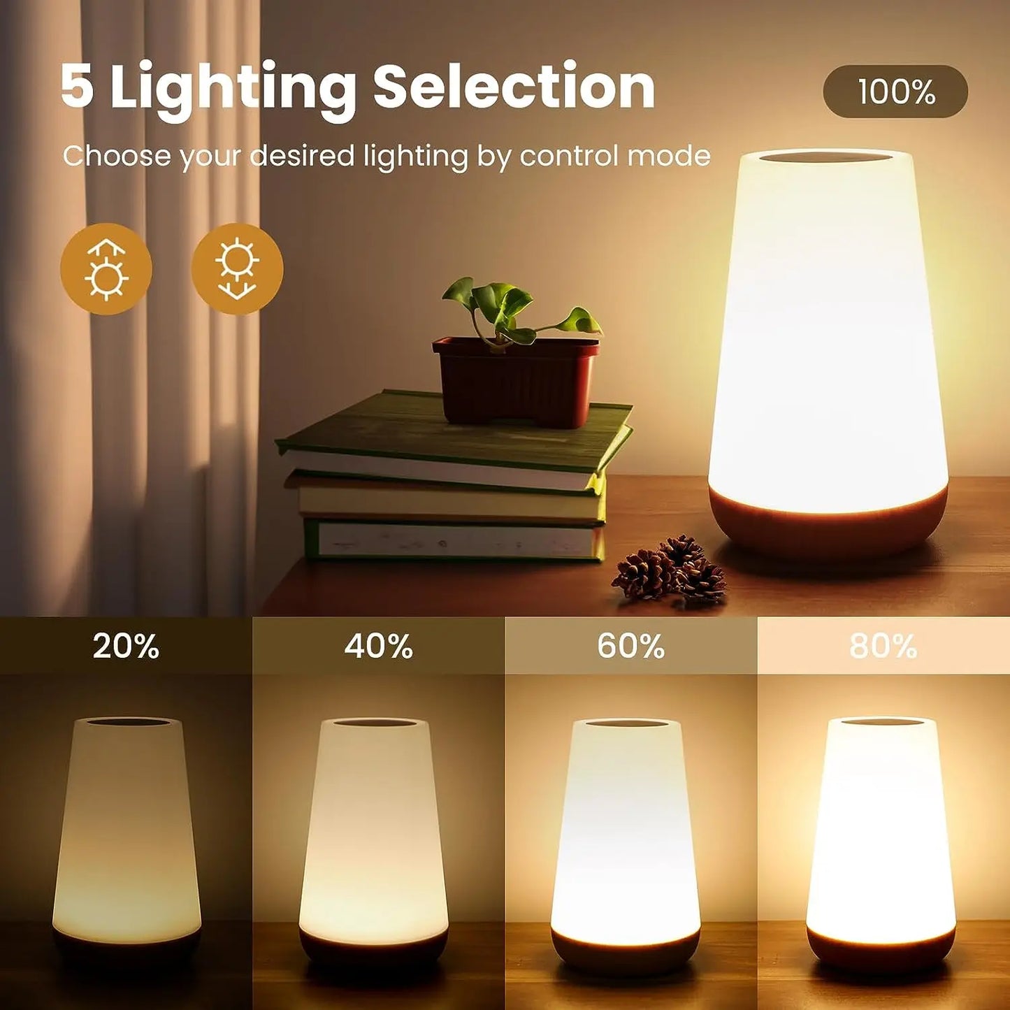 Magic Glow Bedside Lamp